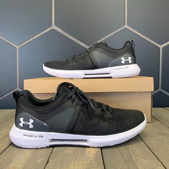 Under Armour Other - Under Armour HOVR Rise Training Black White Size 9